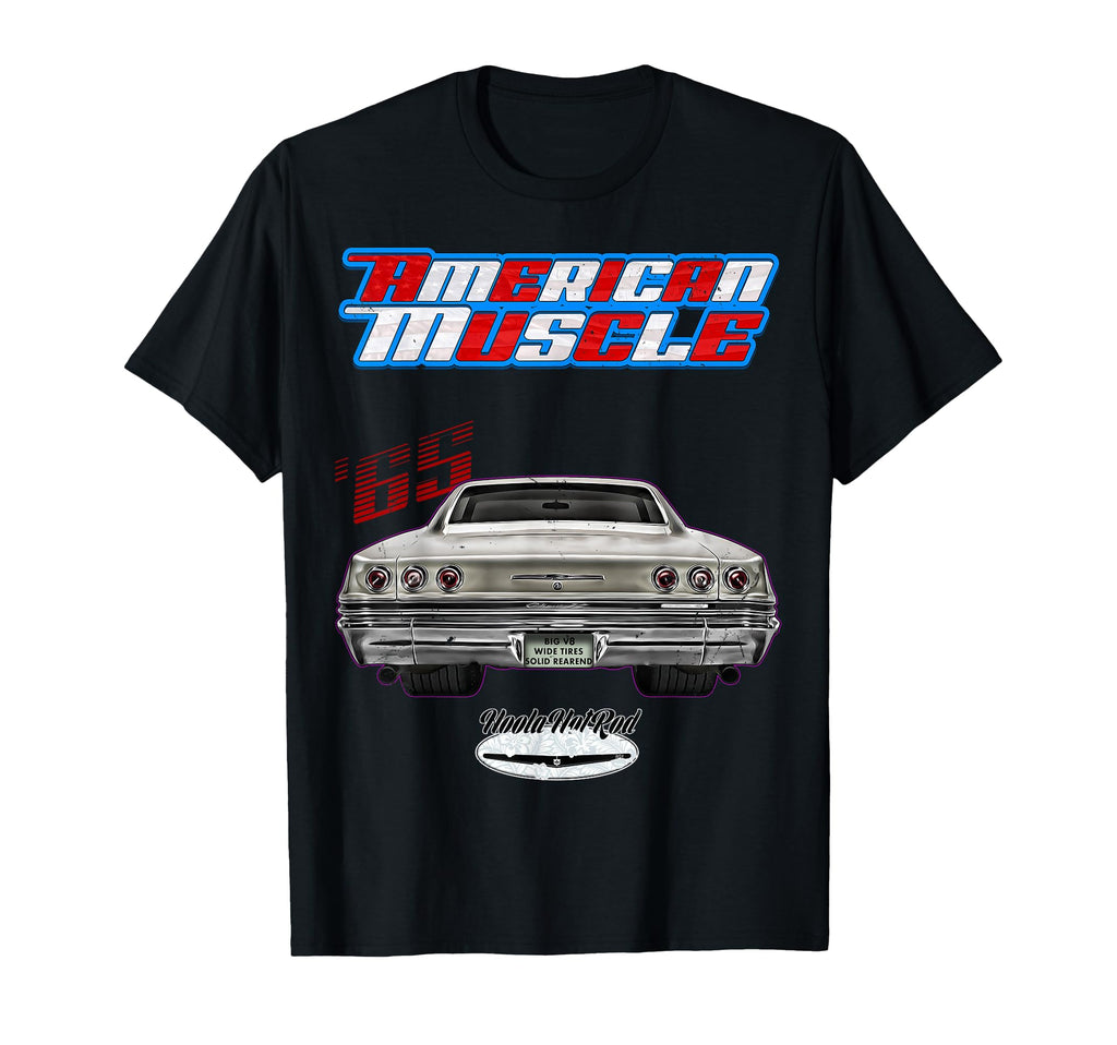 1965 65 Hotrod Impala Biscayne Del T-Shirt - Custom Art Print Men Women - T-Shirt, Sweatshirt, Hoodie