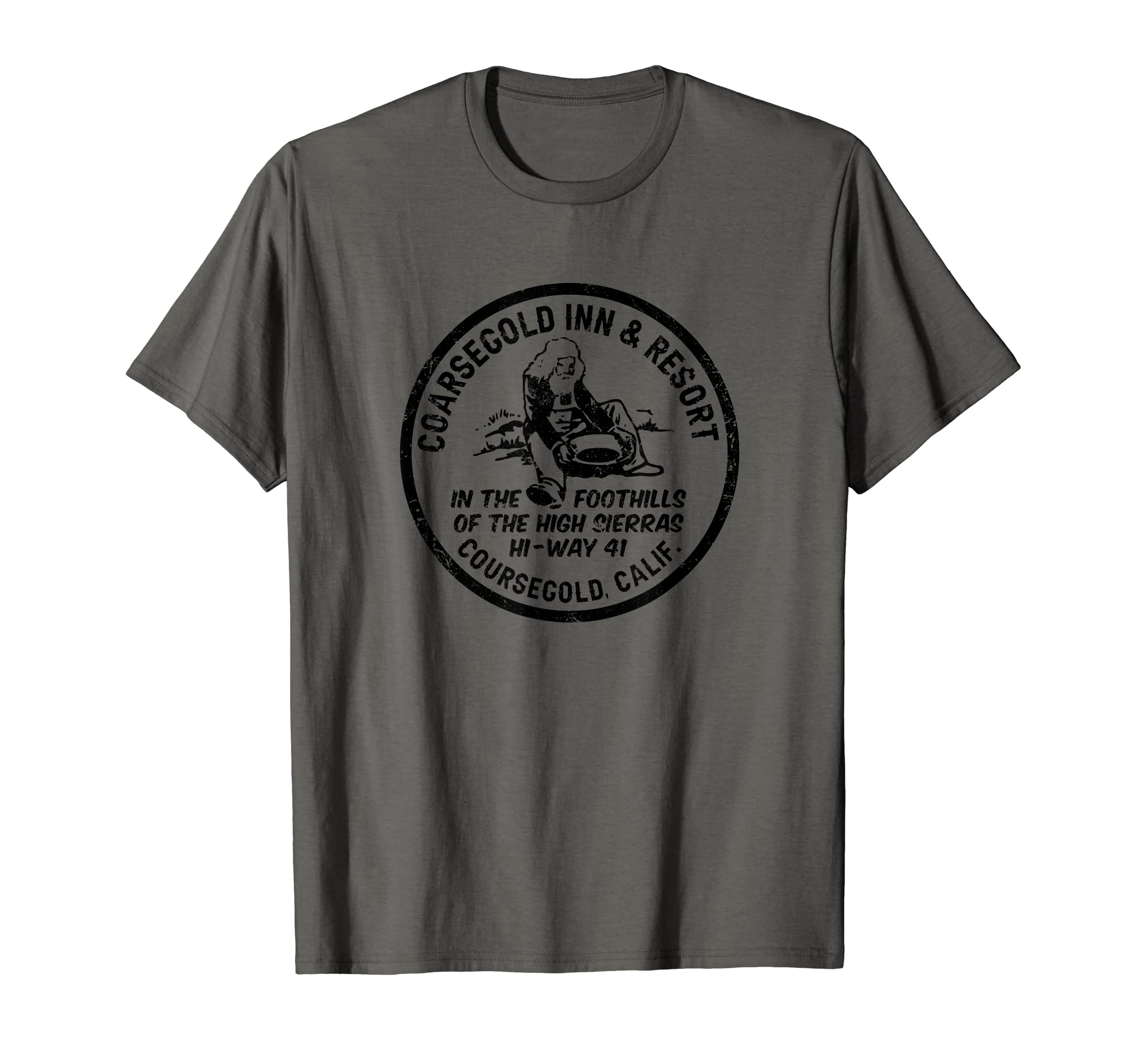 Coarsegold California Advertising T-Shirt - Graphic Print Unisex - T-Shirt, Sweatshirt, Hoodie