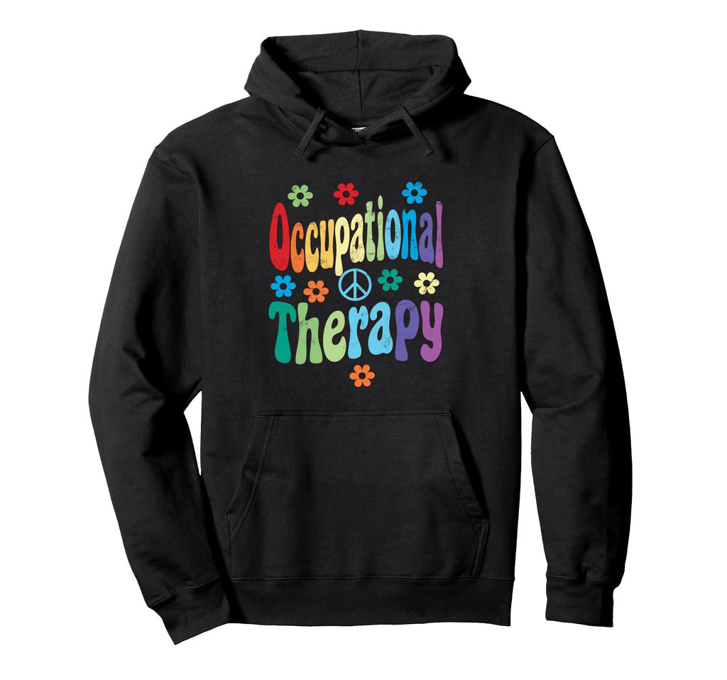 Ot Letter Monogram Flowers Hoodie - Custom Art Print for Adults - T-Shirt, Sweatshirt, Hoodie