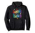 Ot Letter Monogram Flowers Hoodie - Custom Art Print for Adults - T-Shirt, Sweatshirt, Hoodie