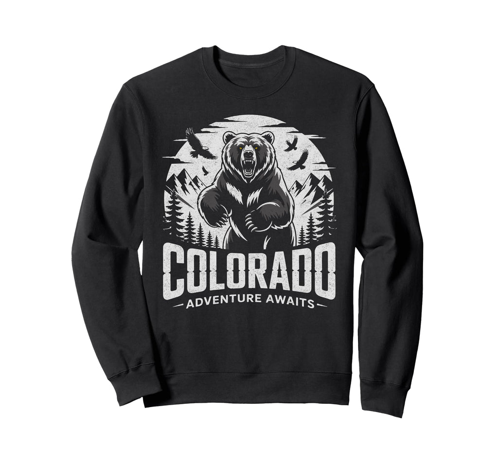 Colorado Mountains Nature Hiking Sweatshirt - Graphic Print for Adults - T-Shirt, Sweatshirt, Hoodie