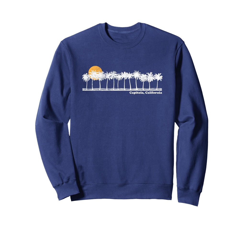 Capitola 70S Throwback Sweatshirt - Graphic Print Men Women - T-Shirt, Sweatshirt, Hoodie