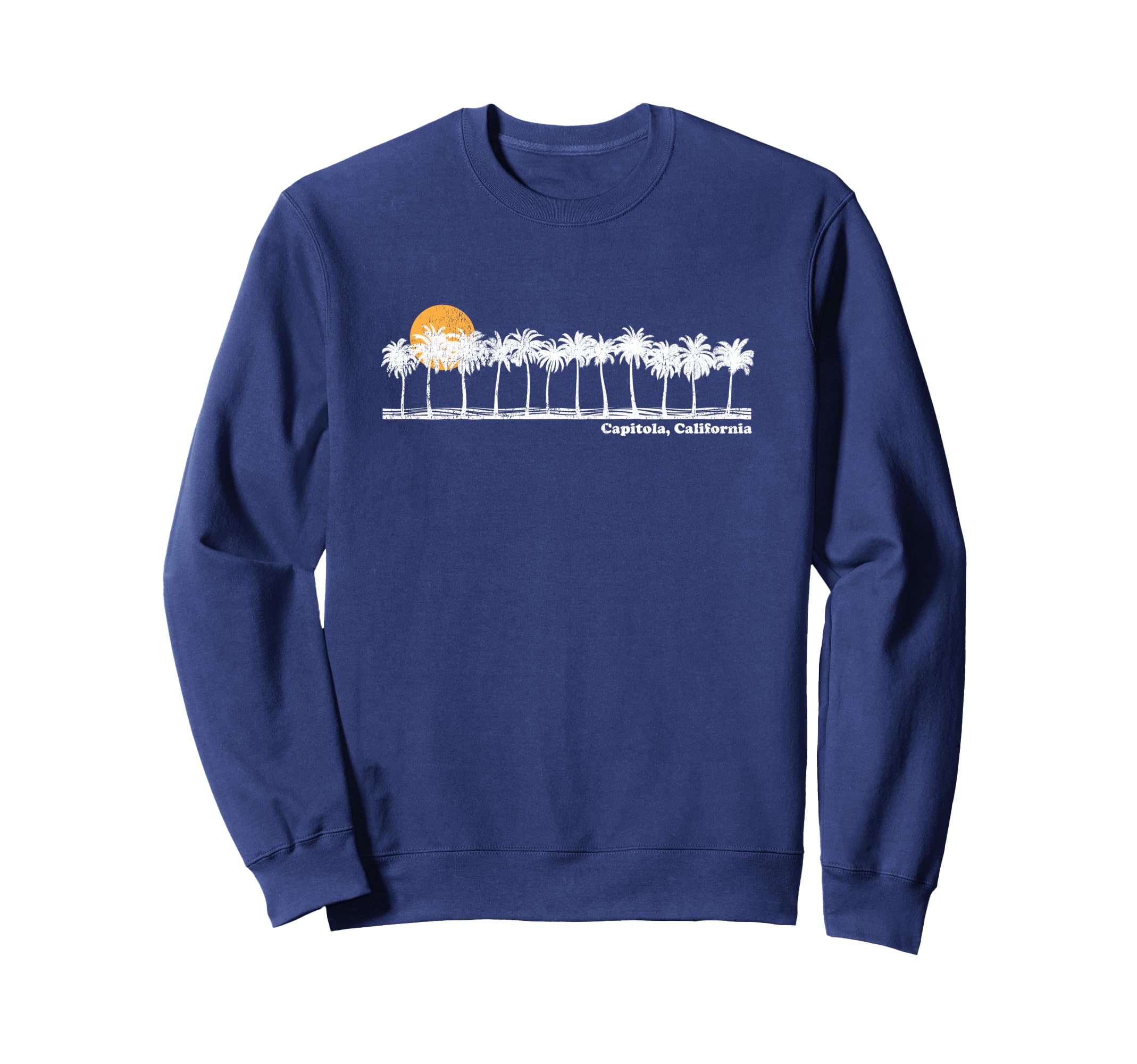 Capitola 70S Throwback Sweatshirt - Graphic Print Men Women - T-Shirt, Sweatshirt, Hoodie