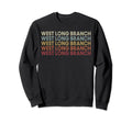 West Long Branch New Jersey West Sweatshirt - Aesthetic Graphic Unisex - T-Shirt, Sweatshirt, Hoodie