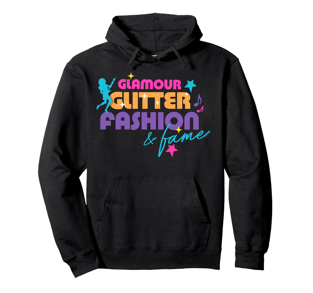 Jem And Holograms Glamour Glitter Fame Hoodie - Unique Graphic for Adults - T-Shirt, Sweatshirt, Hoodie