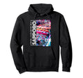 Sapporo City 80S Synthwave Sushi Japan Hoodie - Minimalist Print Unisex - T-Shirt, Sweatshirt, Hoodie
