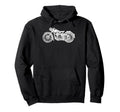 Motorcycles Biker Motorcycling Riding Hoodie - Minimalist Print for Adults - T-Shirt, Sweatshirt, Hoodie