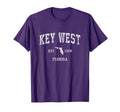Key West Florida Fl Athletic Sports T-Shirt - Graphic Print for Adults - T-Shirt, Sweatshirt, Hoodie