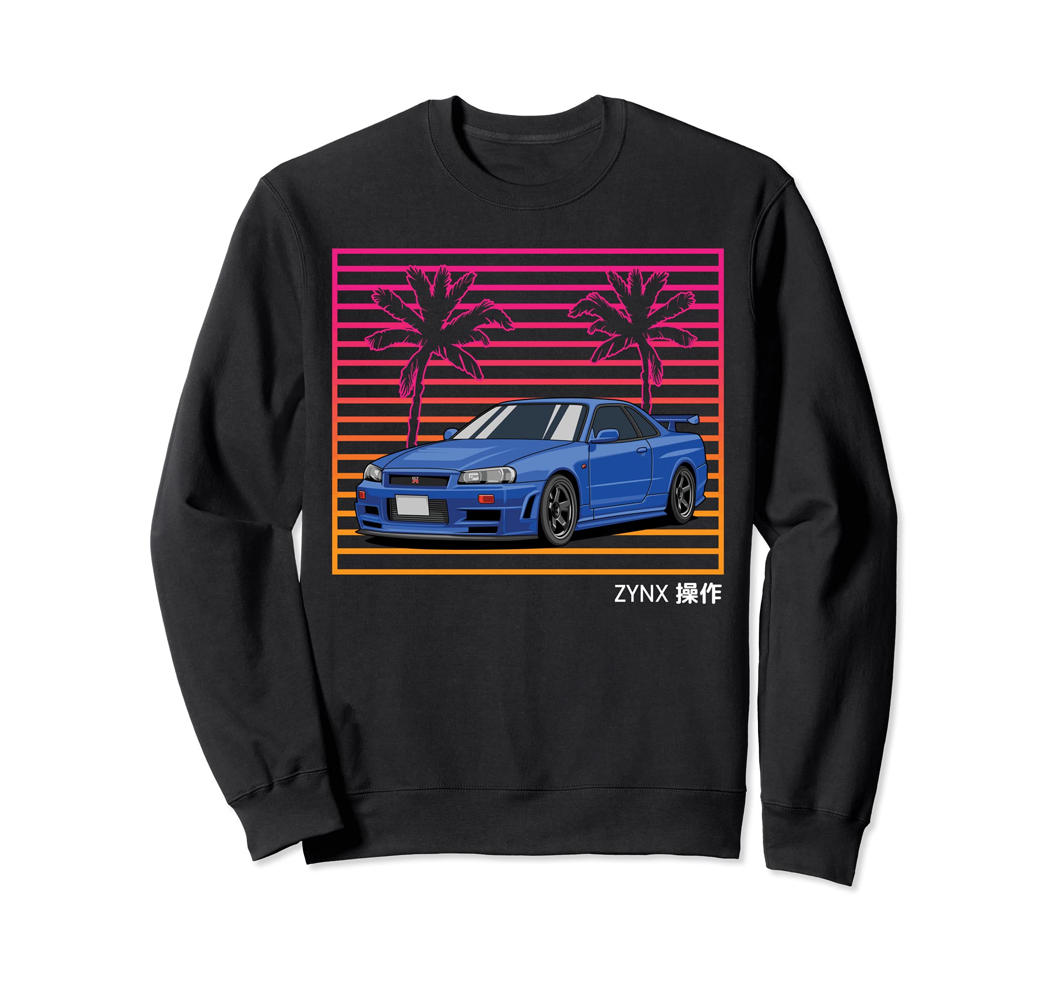 Jdm Import Tuner Drift Car Sweatshirt - Novelty Apparel Men Women - T-Shirt, Sweatshirt, Hoodie