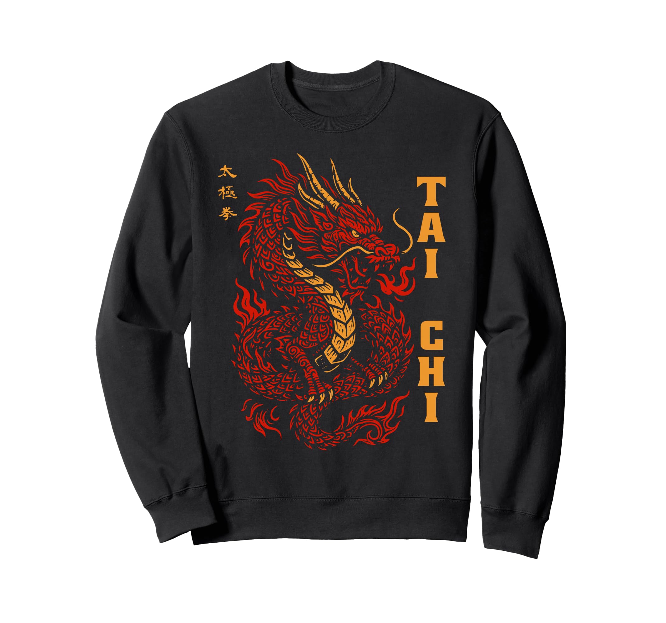 Martial Arts Tai Chi Chinese Sweatshirt - Casual Everyday Wear Men Women - T-Shirt, Sweatshirt, Hoodie