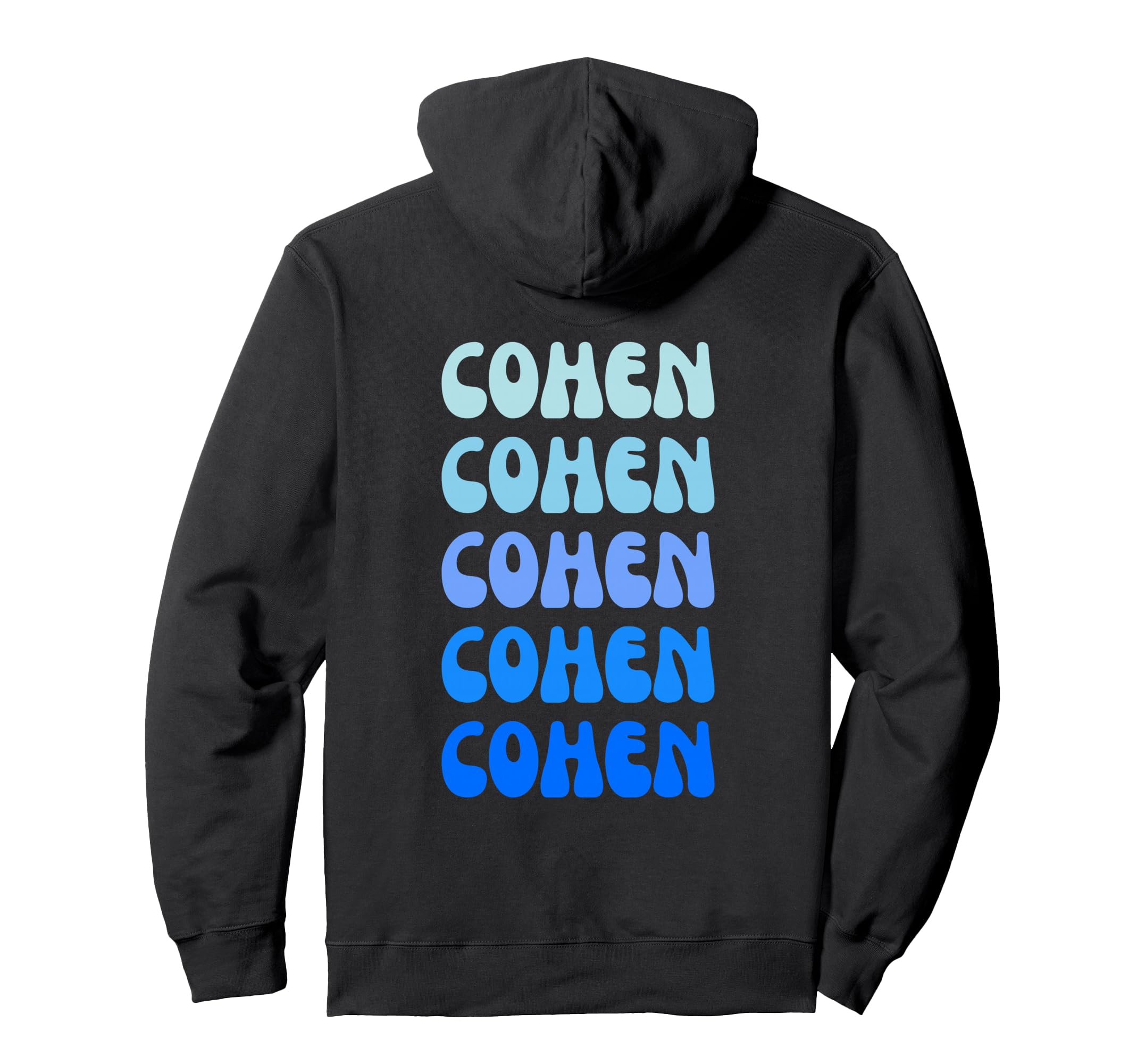 Cohen Name Stack Hoodie - Graphic Print Unisex - T-Shirt, Sweatshirt, Hoodie