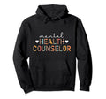Mental Health Counselor Leopard Mental Hoodie - Aesthetic Graphic Unisex - T-Shirt, Sweatshirt, Hoodie