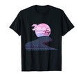 80S Sunset Road Aesthetic Vaporwave Art T-Shirt - Novelty Apparel Unisex - T-Shirt, Sweatshirt, Hoodie