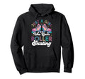 Roller Skating Skate 1970S Just Who Hoodie - Streetwear Style for Adults - T-Shirt, Sweatshirt, Hoodie
