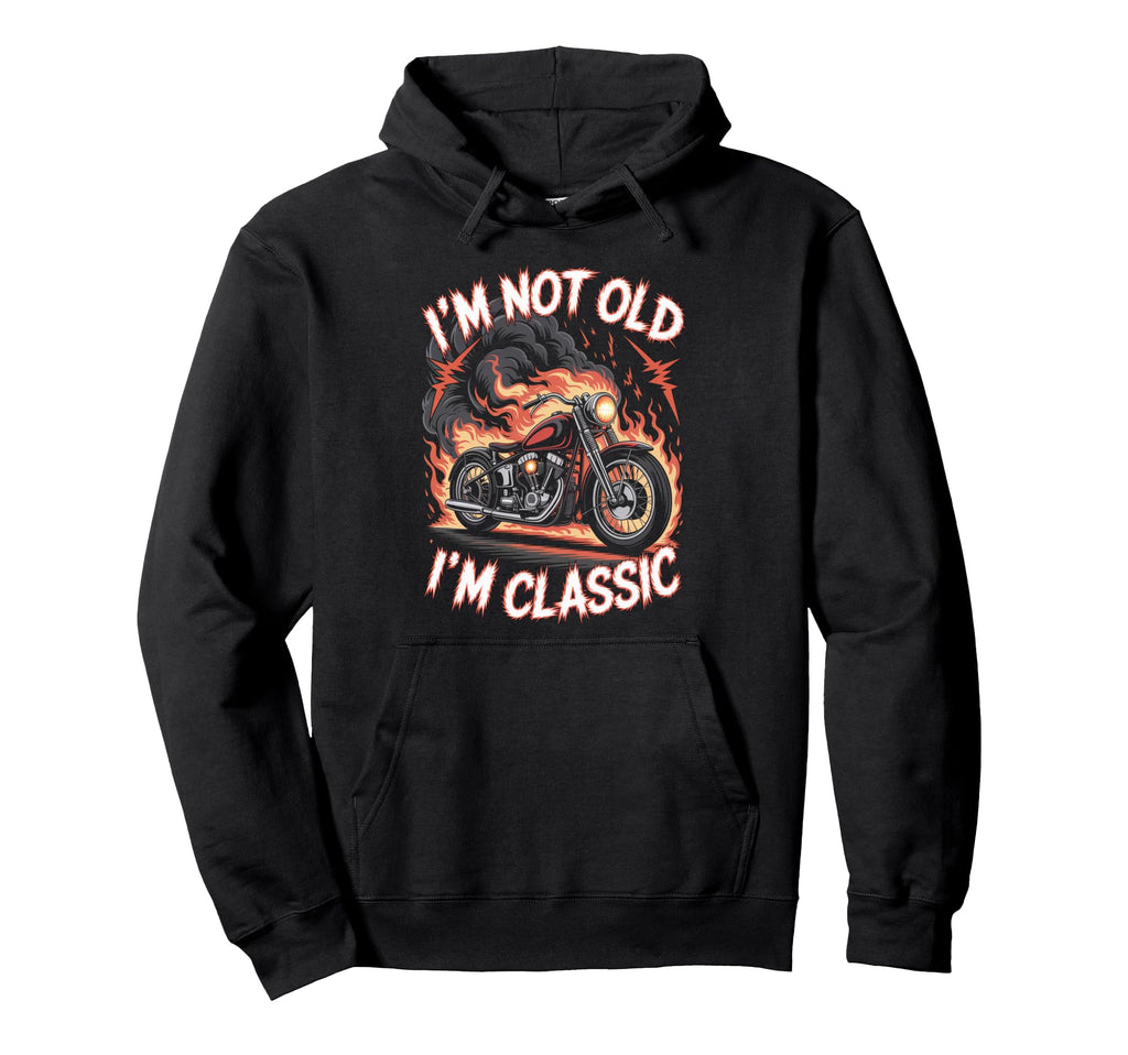 Funny Motorcycle Joke Biker Riding Hoodie - Casual Everyday Wear Men Women - T-Shirt, Sweatshirt, Hoodie