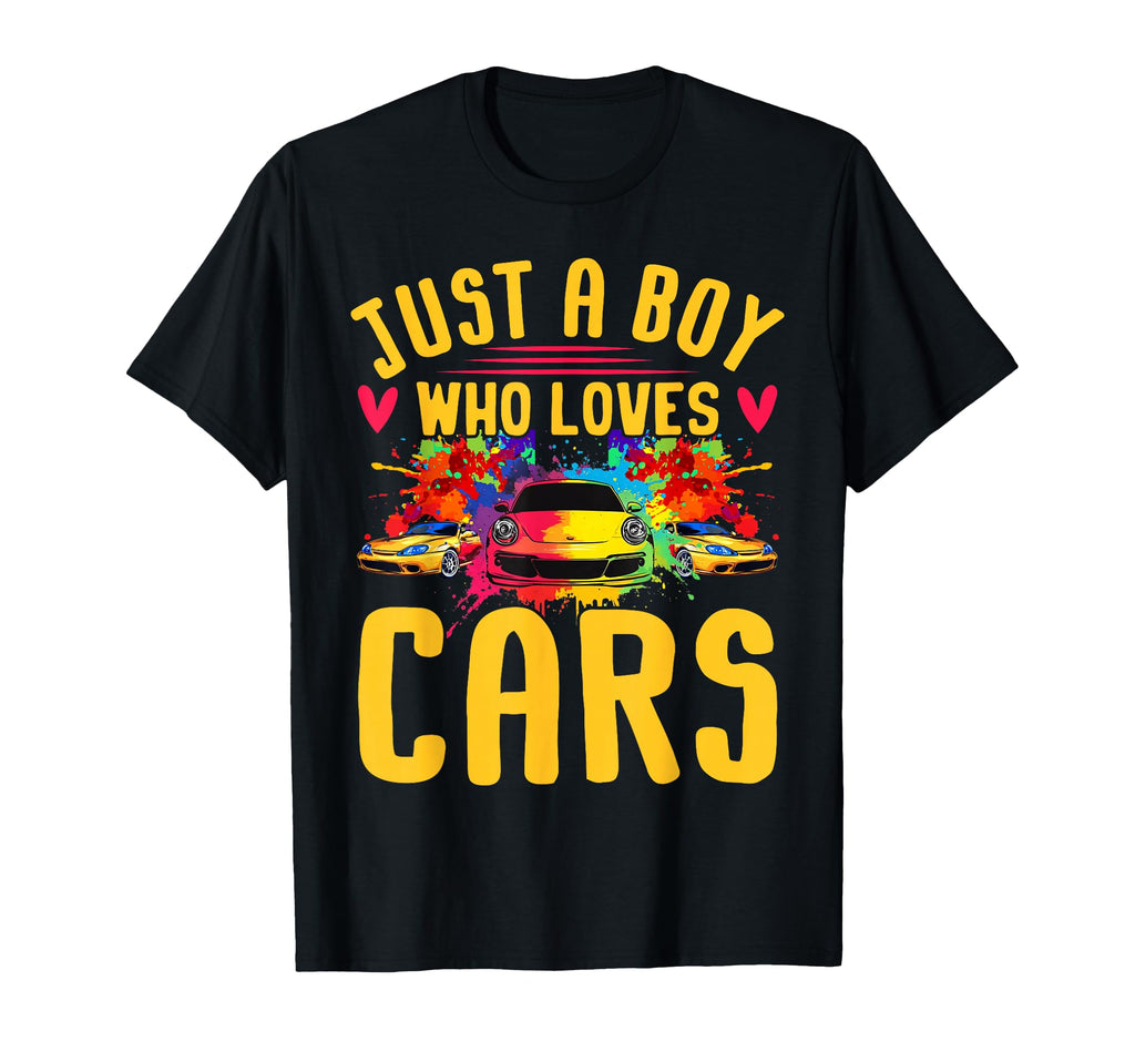 Just Who Loves Cars Sleek Sports Car T-Shirt - Novelty Apparel Unisex - T-Shirt, Sweatshirt, Hoodie