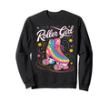 Roller Skater Roller Skating 70S Sweatshirt - Aesthetic Graphic Men Women - T-Shirt, Sweatshirt, Hoodie