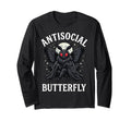 Antisocial Butterfly T-Shirt - Streetwear Style for Adults - T-Shirt, Sweatshirt, Hoodie
