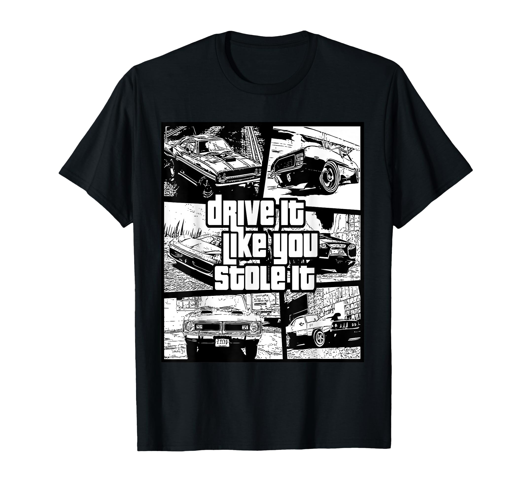 Drive It Like You Stole It Sports Car 12V T-Shirt - Novelty Apparel Unisex - T-Shirt, Sweatshirt, Hoodie