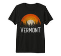 Vermont 70S 80S Tri Blend T-Shirt - Trendy Graphic Men Women - T-Shirt, Sweatshirt, Hoodie