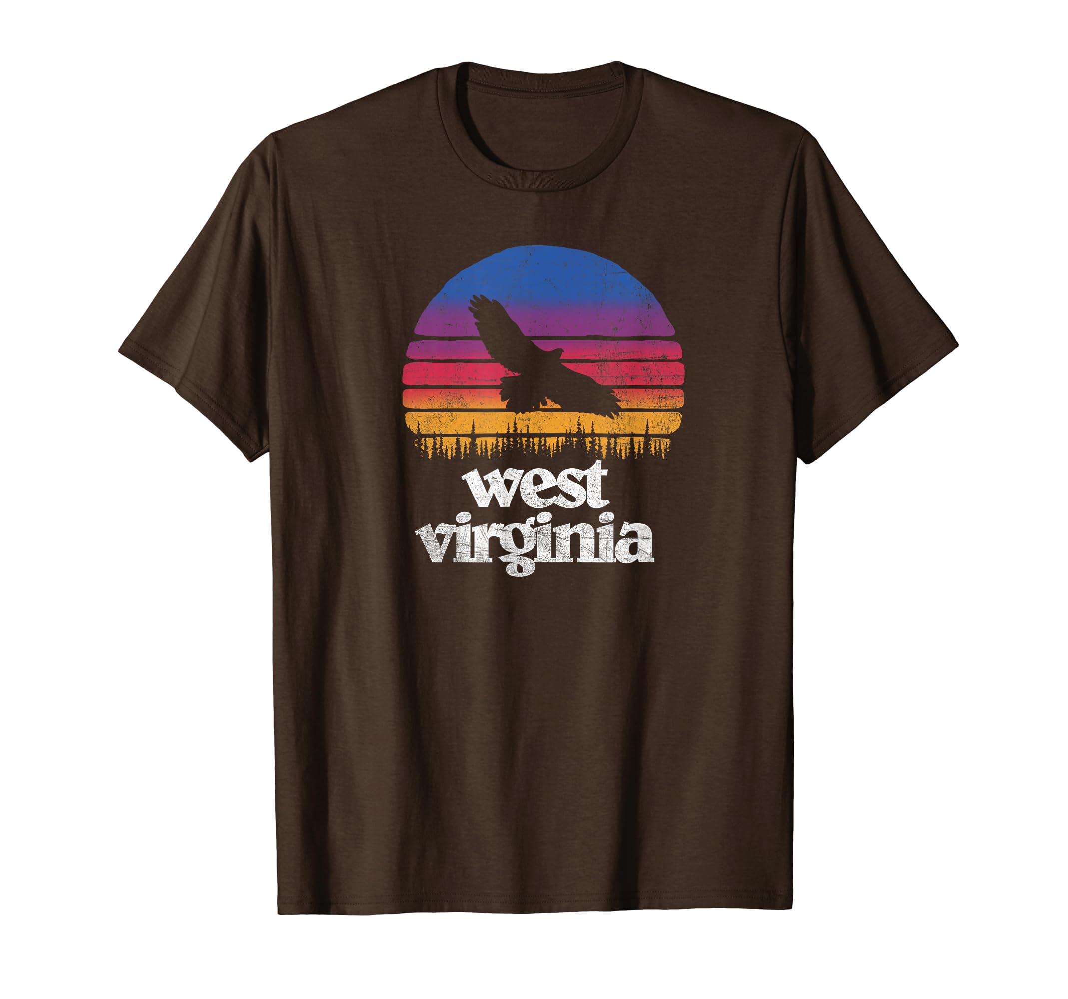 West Virginia Outdoor Soaring Bird T-Shirt - Aesthetic Graphic for Adults - T-Shirt, Sweatshirt, Hoodie