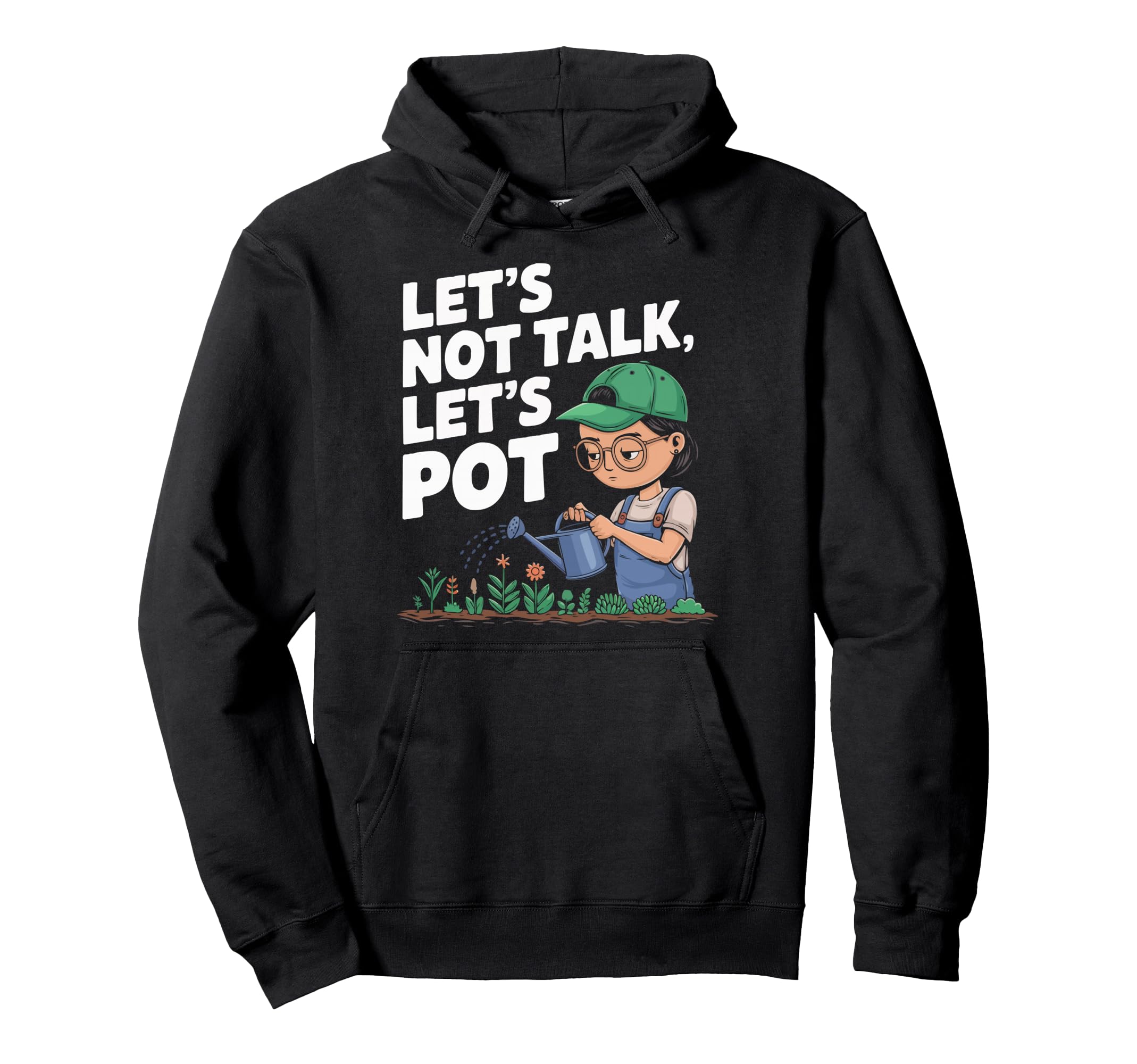 Introvert Gardener Shyness Garden Hoodie - Streetwear Style Men Women - T-Shirt, Sweatshirt, Hoodie