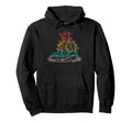Buddha Yoga Lotus Pose Mandala Hoodie - Fun Novelty Design for Adults - T-Shirt, Sweatshirt, Hoodie
