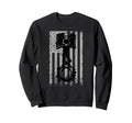 American Muscle Car Piston Usa Flag Sweatshirt - Fun Novelty Design Unisex - T-Shirt, Sweatshirt, Hoodie