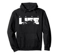 Motorcycle Hoodie - Minimalist Print Men Women - T-Shirt, Sweatshirt, Hoodie