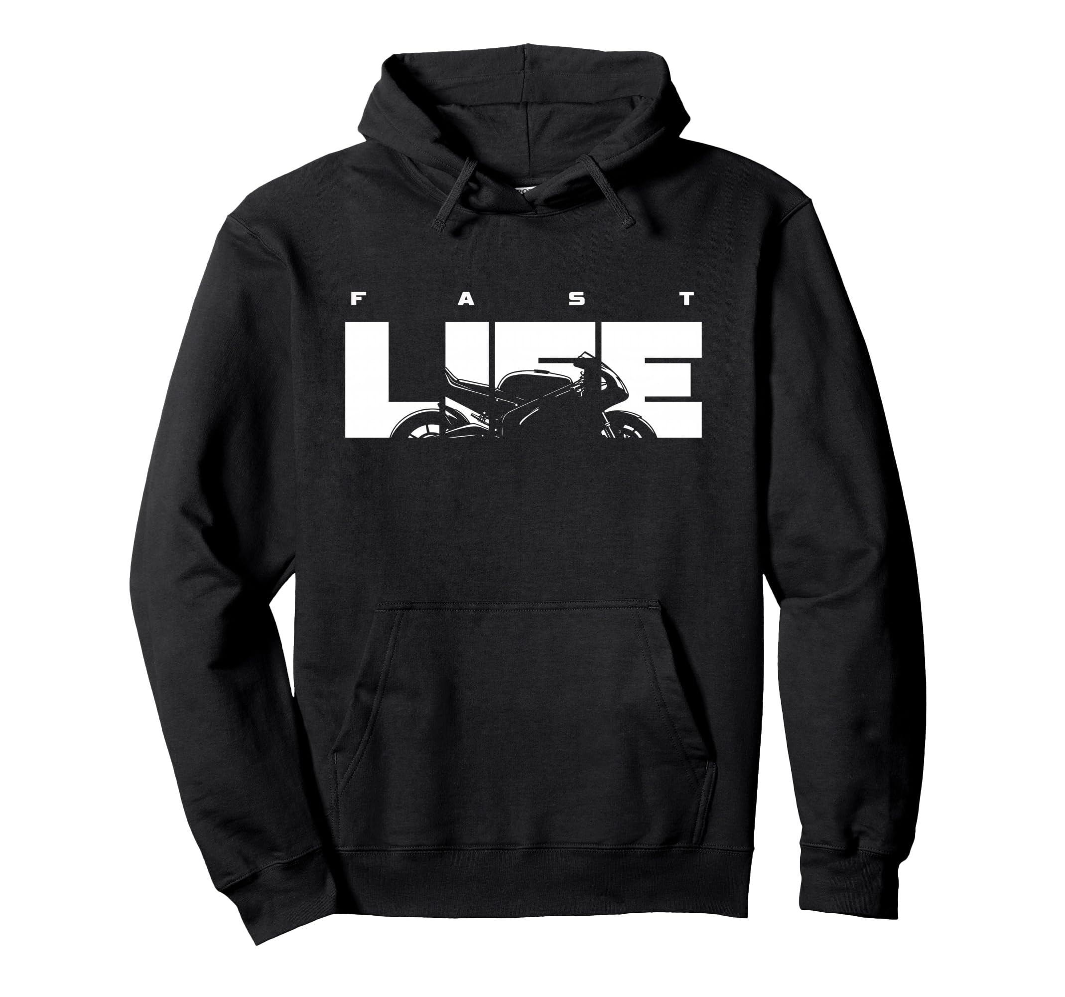 Motorcycle Hoodie - Minimalist Print Men Women - T-Shirt, Sweatshirt, Hoodie