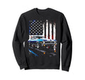 1969 Nova Ss Patriotic Usa Flag Sweatshirt - Minimalist Print for Adults - T-Shirt, Sweatshirt, Hoodie