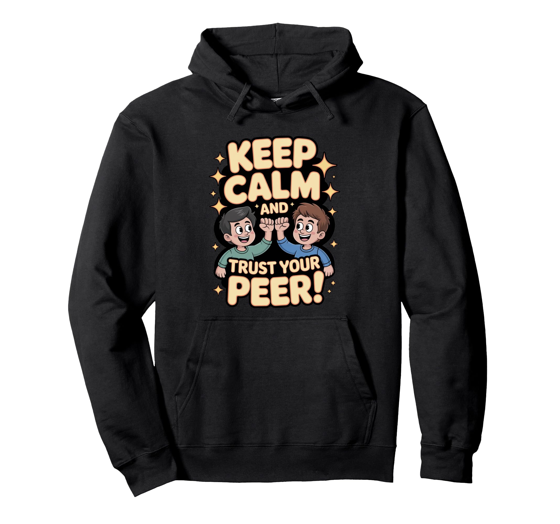 Trust Peer Support Specialist Certified Hoodie - Trendy Graphic Men Women - T-Shirt, Sweatshirt, Hoodie