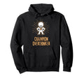 Champion Overthinker Witty Medal Hoodie - Aesthetic Graphic Unisex - T-Shirt, Sweatshirt, Hoodie