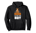 Buddha Is My Om Spiritual Wisdom Hoodie - Fun Novelty Design Men Women - T-Shirt, Sweatshirt, Hoodie