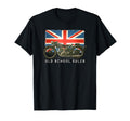 Old School Rules British Thirties Motorcycle T-Shirt - Graphic Print Unisex - T-Shirt, Sweatshirt, Hoodie