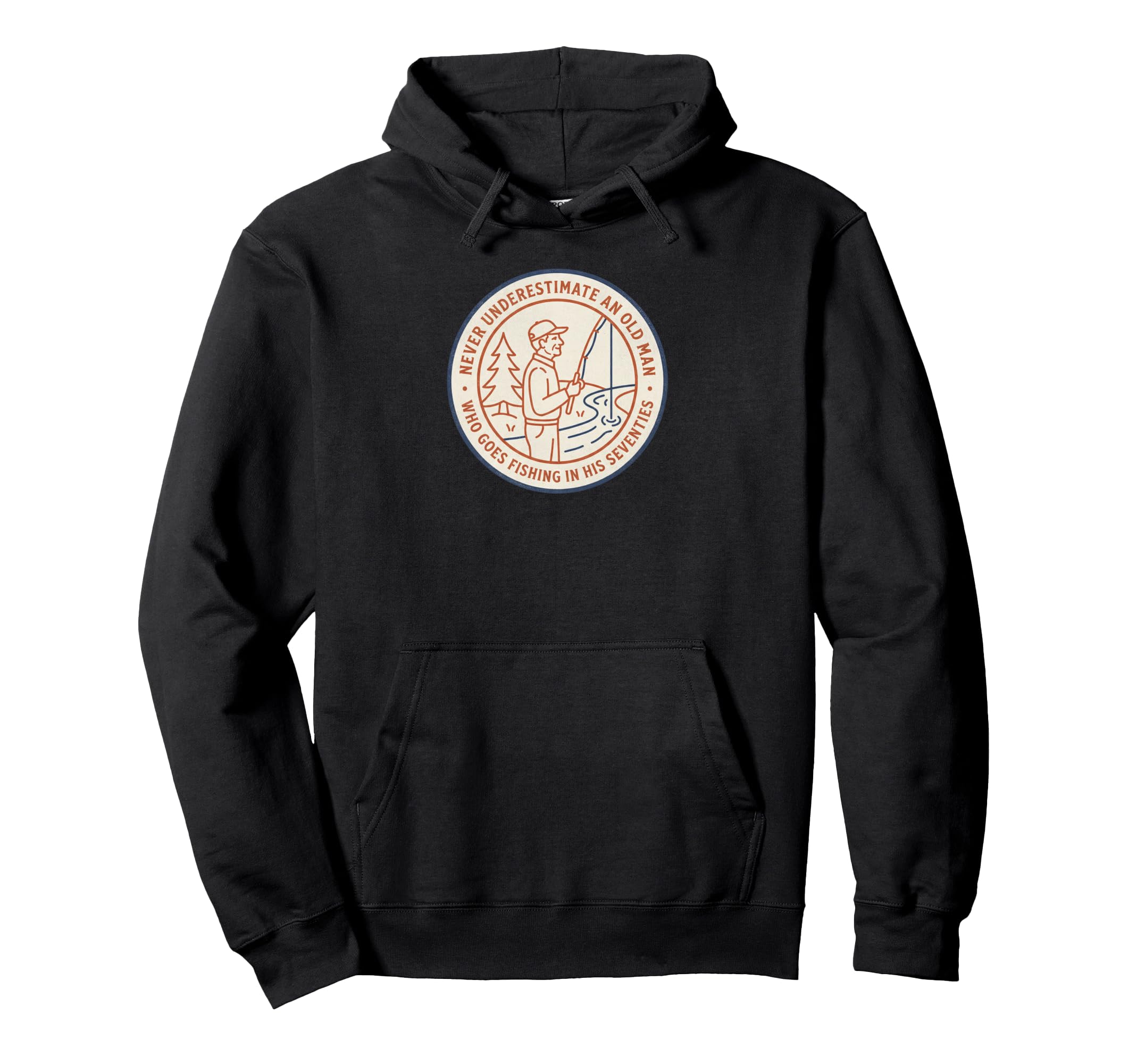 Never Underestimate Old Who Goes Hoodie - Custom Art Print Men Women - T-Shirt, Sweatshirt, Hoodie