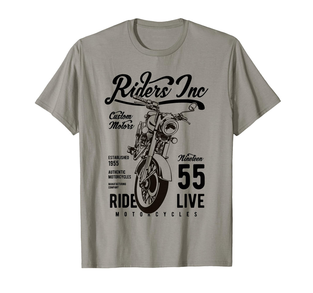 Riders Inc 1955 Motorcycle T-Shirt - Novelty Apparel for Adults - T-Shirt, Sweatshirt, Hoodie