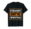 Straight Outta Weirton West Virginia Usa T-Shirt - Minimalist Print Unisex - T-Shirt, Sweatshirt, Hoodie