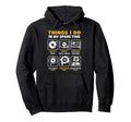 Things I Do My Spare Time Vinyl Record Hoodie - Trendy Graphic for Adults - T-Shirt, Sweatshirt, Hoodie