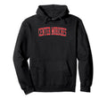 Center Moriches Ny Distressed Red Hoodie - Custom Art Print for Adults - T-Shirt, Sweatshirt, Hoodie