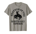 Brother Birthday Cowboy Western Rodeo T-Shirt - Trendy Graphic Unisex - T-Shirt, Sweatshirt, Hoodie
