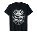 Raised 80S Country Music Lover Western T-Shirt - Unique Graphic for Adults - T-Shirt, Sweatshirt, Hoodie