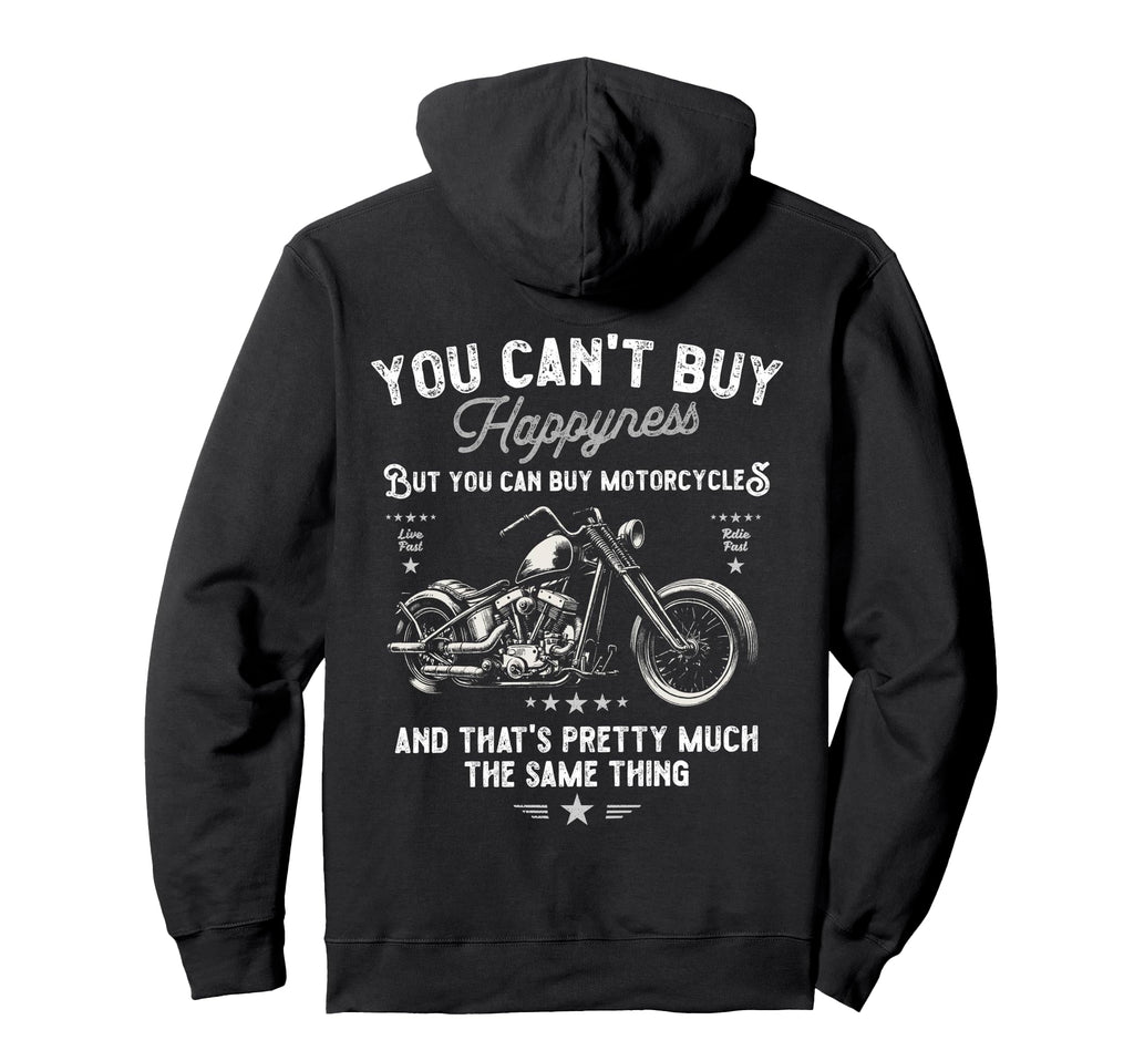 Mens Motorbike Birthday Funny Old Hoodie - Streetwear Style Men Women - T-Shirt, Sweatshirt, Hoodie