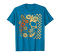 Floral Skull Grunge Aesthetic T-Shirt - Custom Art Print Men Women - T-Shirt, Sweatshirt, Hoodie