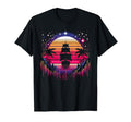 Synthwave Pirate Ship Retrowave T-Shirt - Streetwear Style for Adults - T-Shirt, Sweatshirt, Hoodie