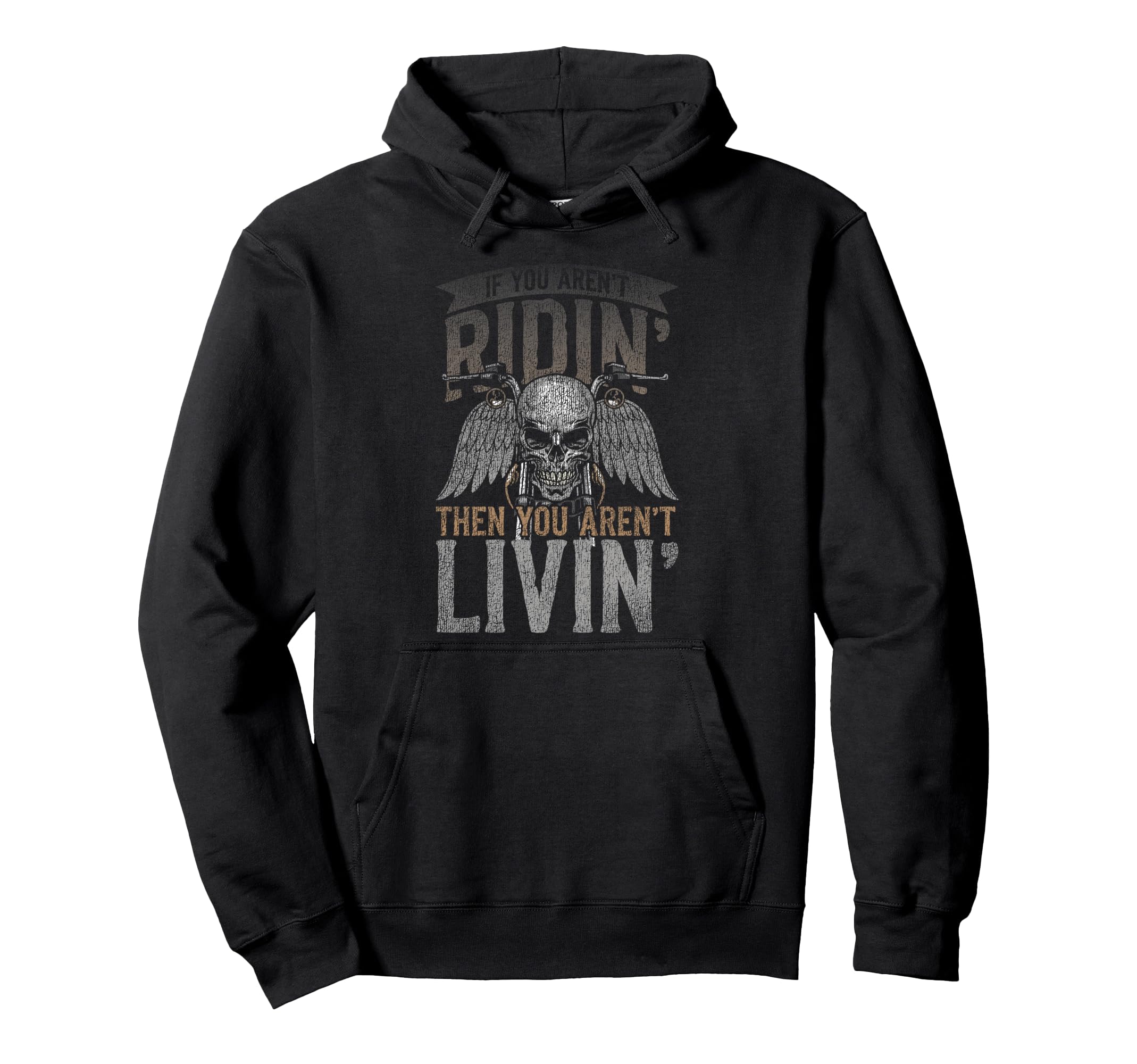 Motorcycle Biker If You Arent Ridin Then Hoodie - Aesthetic Graphic Unisex - T-Shirt, Sweatshirt, Hoodie