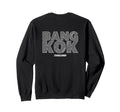 Bangkok Thailand City Map Typography Sweatshirt - Custom Art Print Unisex - T-Shirt, Sweatshirt, Hoodie