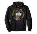 Mental Health Nurse Appreciation Hoodie - Minimalist Print Men Women - T-Shirt, Sweatshirt, Hoodie