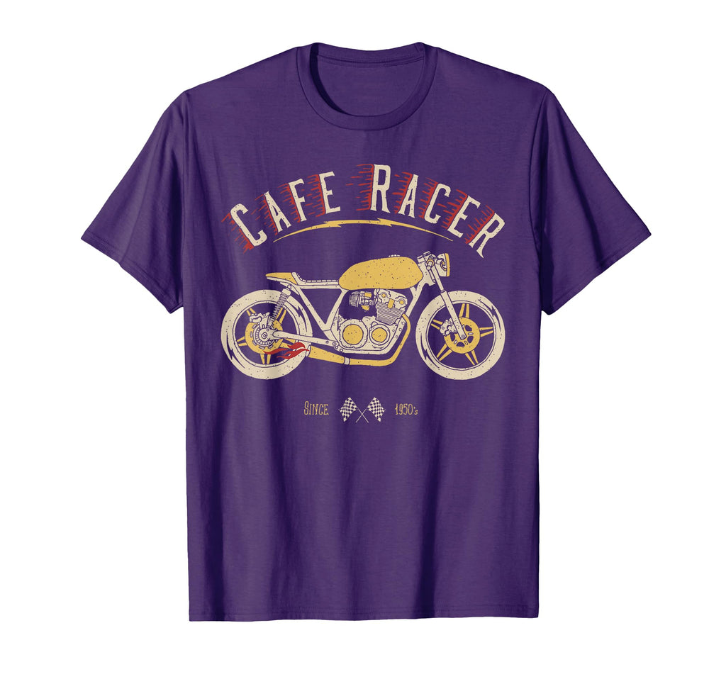 Cafe Racer Old School Motorcycle T-Shirt - Streetwear Style Unisex - T-Shirt, Sweatshirt, Hoodie