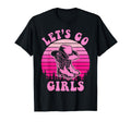 Lets Go Western Cowgirls Sunset T-Shirt - Novelty Apparel Men Women - T-Shirt, Sweatshirt, Hoodie